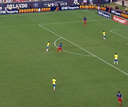 Seven Bookmakers Share Advertising Boards for Brazilian National Team Game